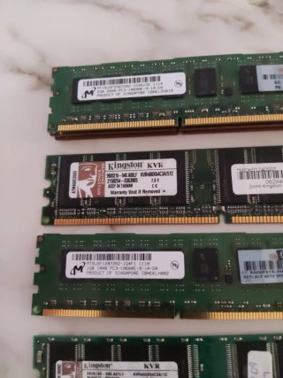 Memoria RAM Kingston KVR DDR256PC-2100    ,1G ,2G