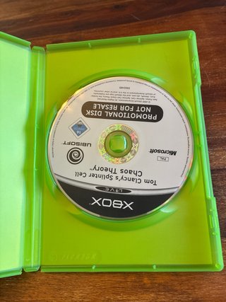 Splinter Cell Chaos Theory Xbox Promocional