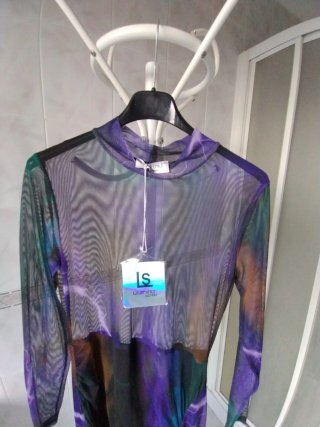 Vestito Made in Italy con coda  Veste taglia S/M