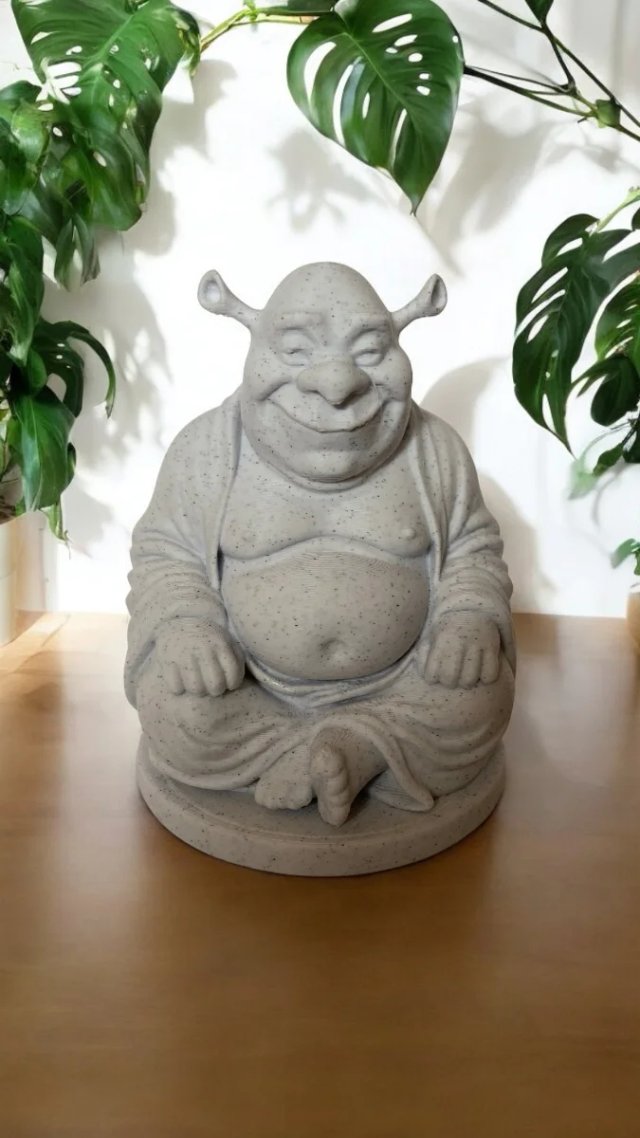 Figura Shrek Buda