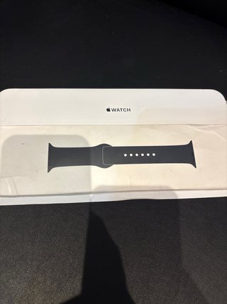 Apple Watch con correa blanca