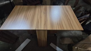 Mesa de Comedor Plegable con Ruedas Mesa Auxiliar