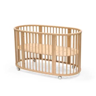 Cuna Stokke (posiblemente con sábanas)