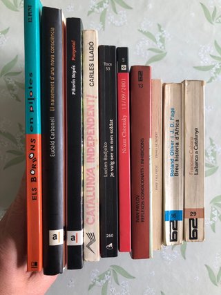 Lot 10 llibres cultura, història i societat