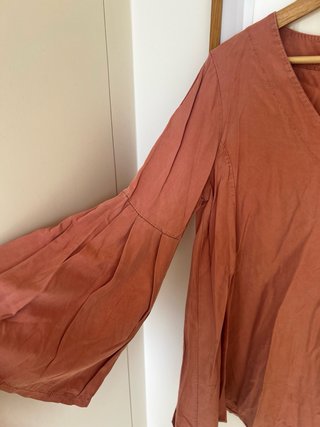 Camisa/vestido italiano rosa Talla M/L