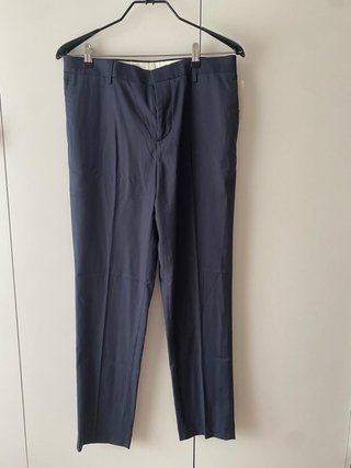 Traje H&M Azul Marino Slim Fit
