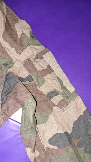 Camisa Combate Ejército Francés Camuflaje