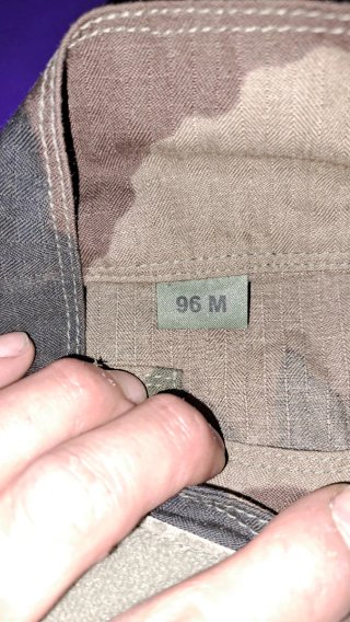 Camisa Combate Ejército Francés Camuflaje