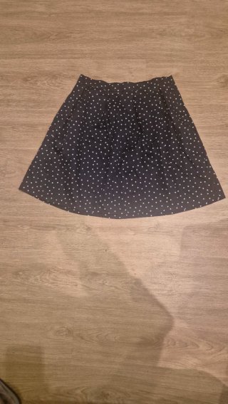 Falda azul con puntos blancos Mint&Berry