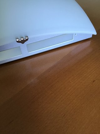 Lámpara Techo Cristal Blanco 39x39cm NUEVA