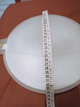 2 lámparas plafón de techo blancos y dorados
