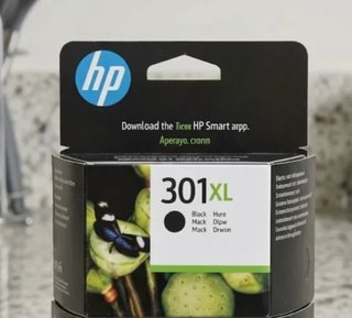 Cartucho Tinta HP 301XL Negro