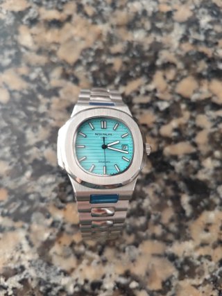 Patek Philippe Nautilus Azul Acero Sumergible