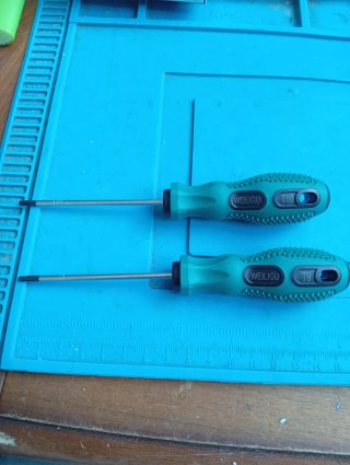 Set 2 cacciaviti Torx T9 T10 WEILIGU