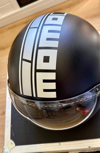 Casco Momo Design Negro Talla M