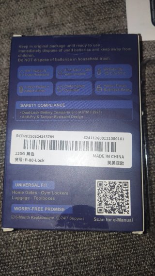 Candado Inteligente Huella Dactilar NexusLab IP67