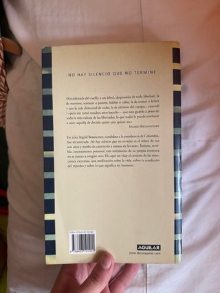 Libro No Hay Silencio Que No Termine