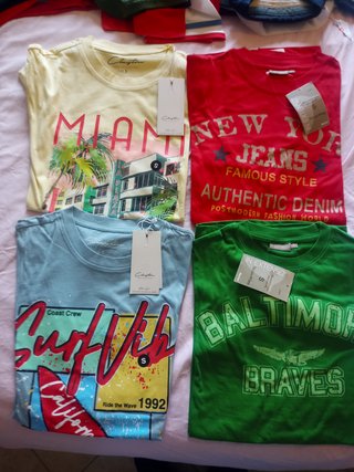Lotto 4 T-shirt Uomo Taglia S