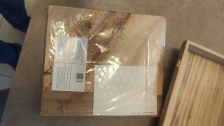 Portafoto in legno con libro foto