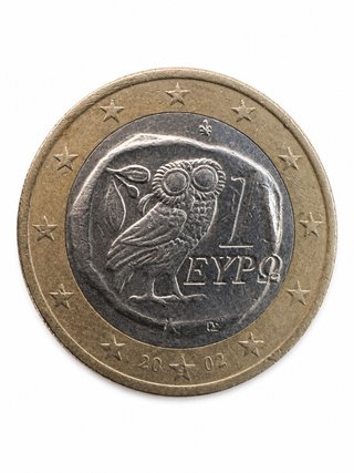 1 Euro Grecia 2002 Búho