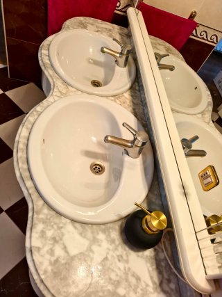 Mueble baño doble seno 160cm