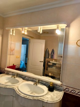 Mueble baño doble seno 160cm