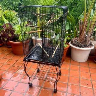Jaula grande para pájaros