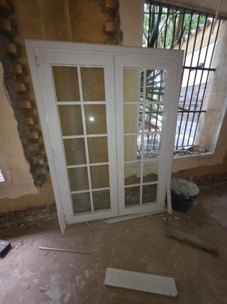 Ventana PVC con palillería