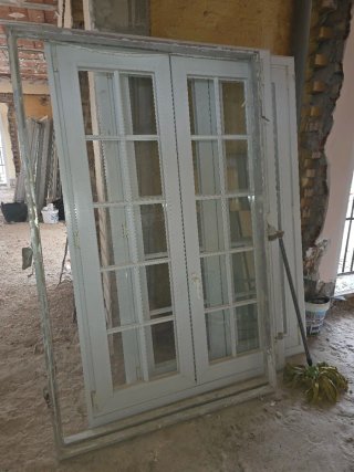 Ventana PVC con palillería