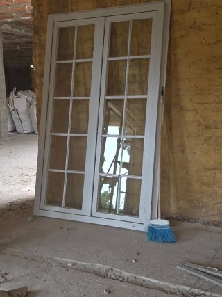 Ventana PVC con palillería