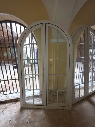 Ventana PVC con palillería