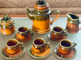 Juego de café de cerámica