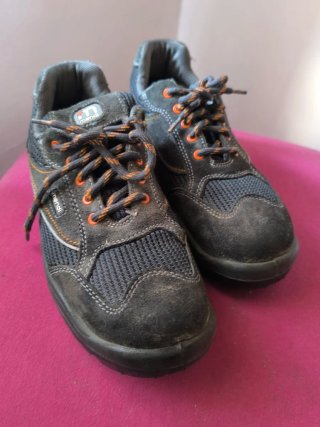 Zapatos de Seguridad Mendi Negros/Grises