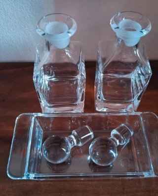 Set Olio e Aceto in Vetro