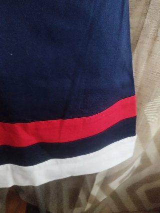 Vestido corto estilo marinero