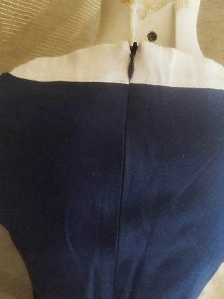 Vestido corto estilo marinero