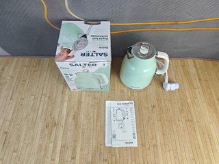 Salter Retro Kettle and Toaster Set 2 Slice,