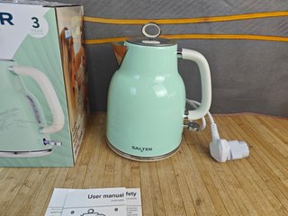 Salter Retro Kettle and Toaster Set 2 Slice,