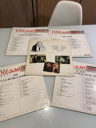 Lote 5 Vinilos Cine & Música Bandas Sonoras