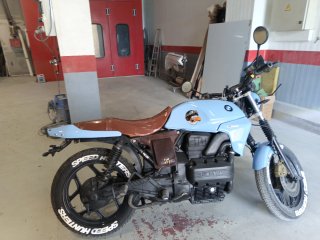 BMW K75 Caferacer Restaurada