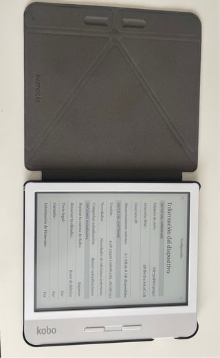 Ebook Kobo Libra H2O Blanco. Nuevo