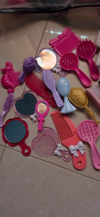 Lotto Barbie accessori e cagnolini