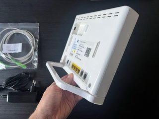 Router ZTE wifi Dual Band + Fibra y Cargador