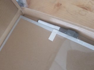Pizarra magnética de cristal y plástico
