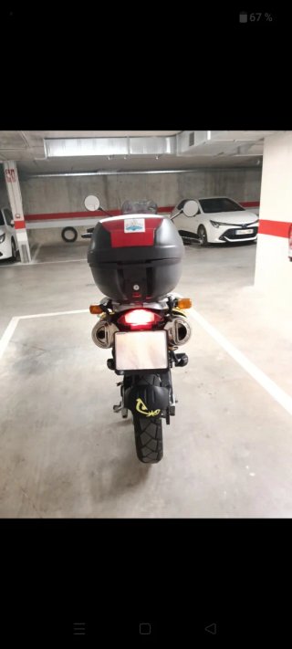 BMW F 650 GS Adventure Amarilla