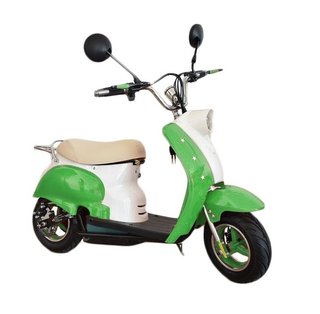 Minimoto Eléctrica Vespa Scooter Verde/Blanco