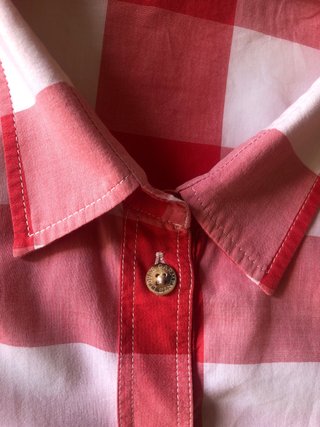 Camisa a cuadros roja y blanca Lloyd's
