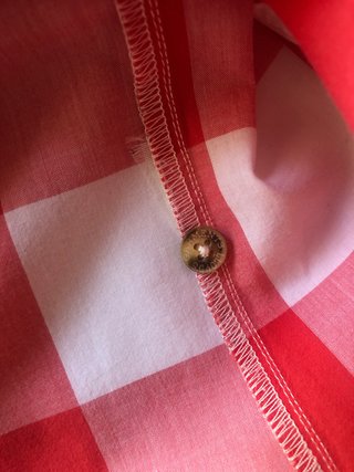 Camisa a cuadros roja y blanca Lloyd's
