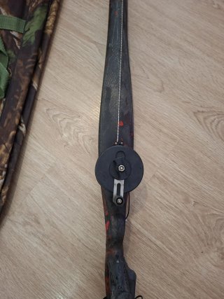 Fusil pesca submarina con carrete y funda