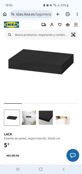 Lote 4 Estantes LACK IKEA